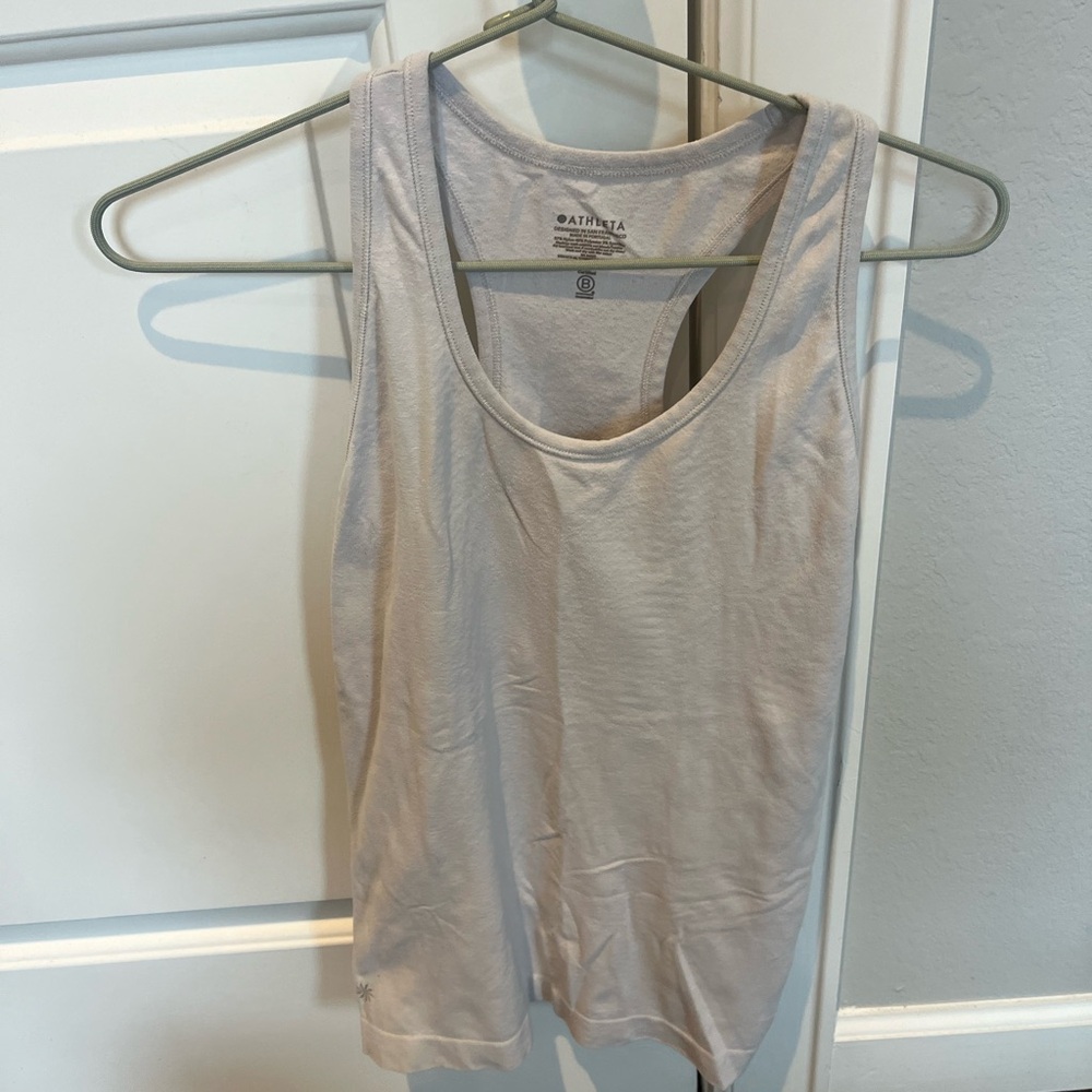 Athleta Women's Light Gray Tank Top